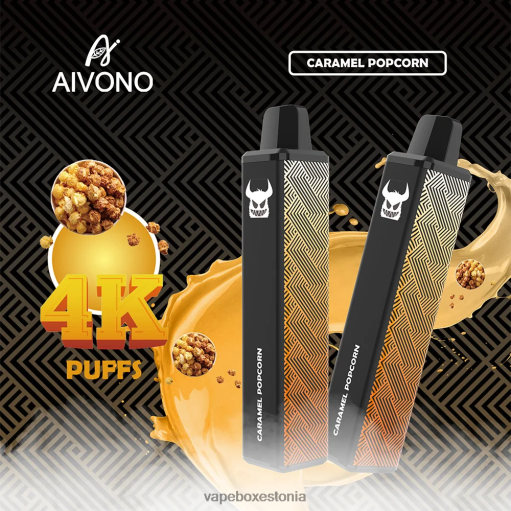 Disposable Vape Eesti - karamelline popkorn Aivono AIM FREAK 4000 BN286261