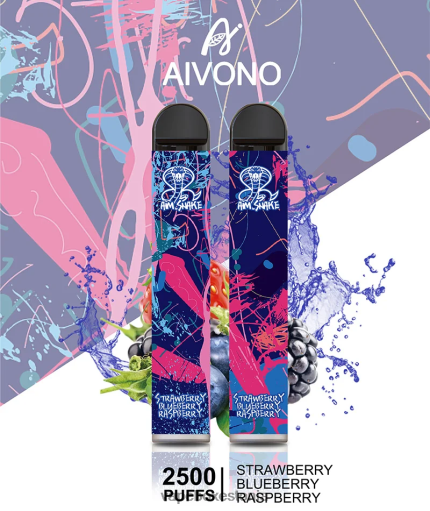 Disposable Vape Eesti - maasikas mustikas vaarikas Aivono AIM SNAKE 2500 BN286318