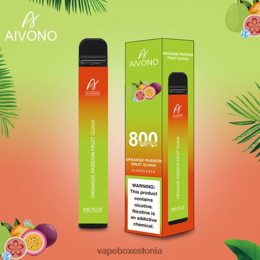 Disposable Vape Eesti - oranž kannatuspuu guajaav Aivono AIM PLUS 800 BN286189