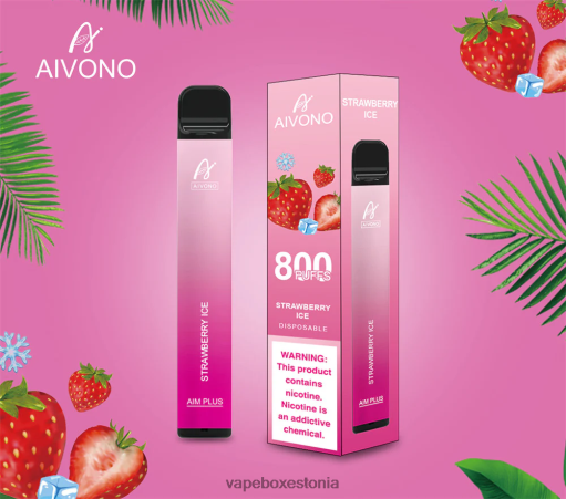 Vape Eesti - maasikajää Aivono AIM PLUS 800 BN286193