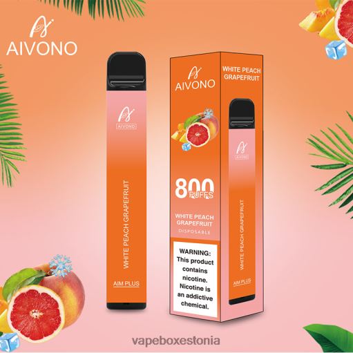 Vape Eesti - valge virsiku greip Aivono AIM PLUS 800 BN286199