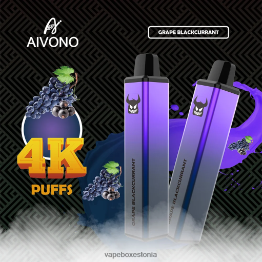 Vape Eesti - viinamarja mustsõstar Aivono AIM FREAK 4000 BN286259