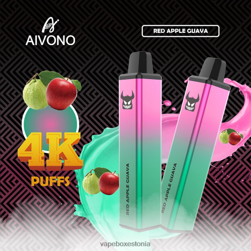 Vape Liquid - punase õuna guajaav Aivono AIM FREAK 4000 BN286257