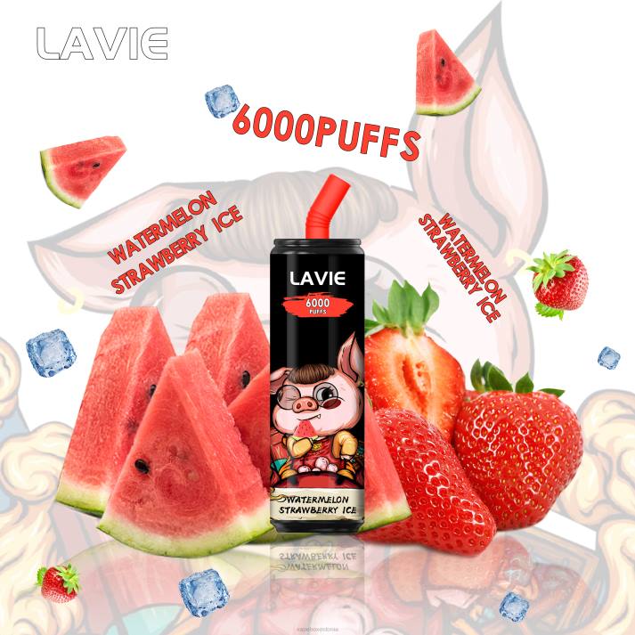 Disposable Vape Eesti - arbuusi maasikajää 82LZ267 LAVIE Coke BAR 6000 pahvi