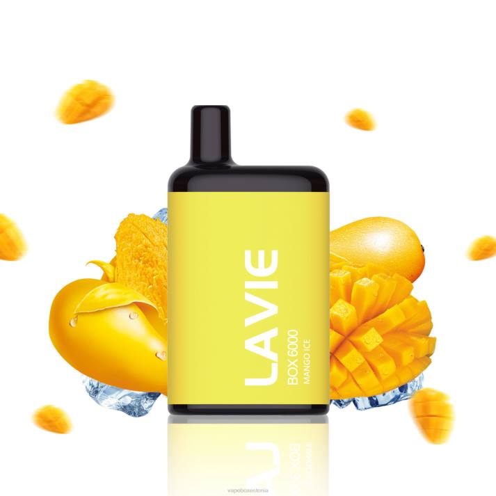 Disposable Vape Eesti - mango jää 82LZ201 LAVIE BOX 6000 pahvi
