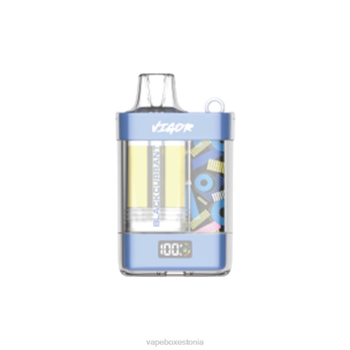Disposable Vape Eesti - must sõstar 82LZ9 LAVIE VIGOR 15000 pahvi
