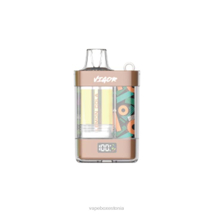 Disposable Vape Eesti - sidrunikoola 82LZ6 LAVIE VIGOR 15000 pahvi