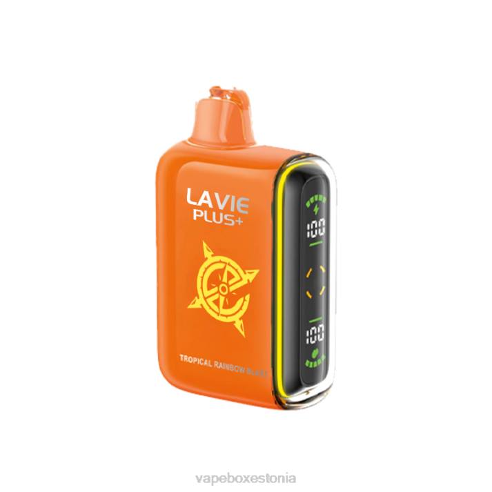 Disposable Vape Eesti - troopiline vikerkaareplahvatus 82LZ96 LAVIE PLUS 15000 pahvi