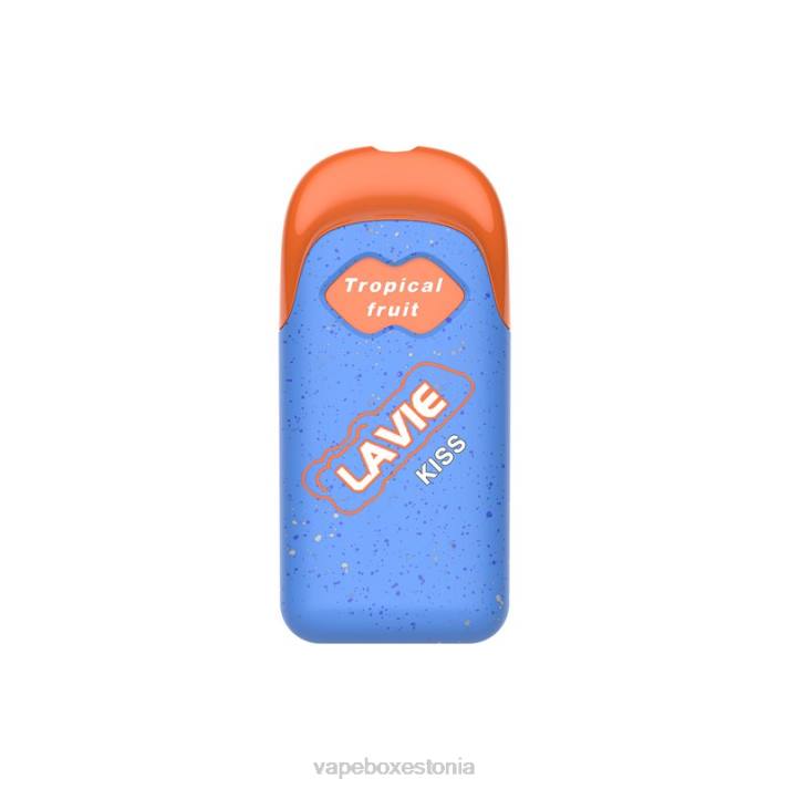 Disposable Vape Eesti - troopilised puuviljad 82LZ114 LAVIE KISS 8000 pahvi