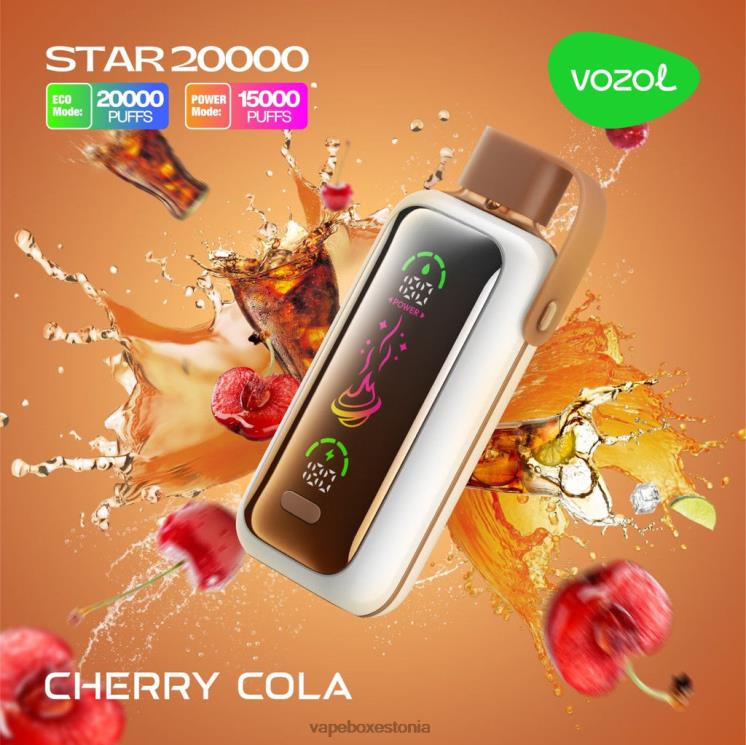 Vape Box Estonia - kirsikoola VOZOL STAR 20 000 68H206