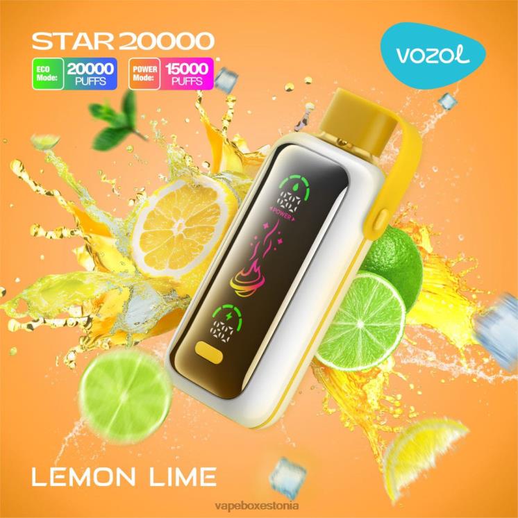 Vape Box Estonia - sidruni laim VOZOL STAR 20 000 68H2011