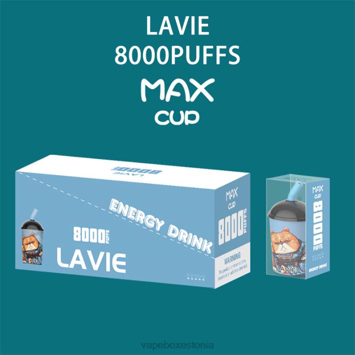 Vape Eesti - energiajook 82LZ259 LAVIE Max Cup 8000 pahvi