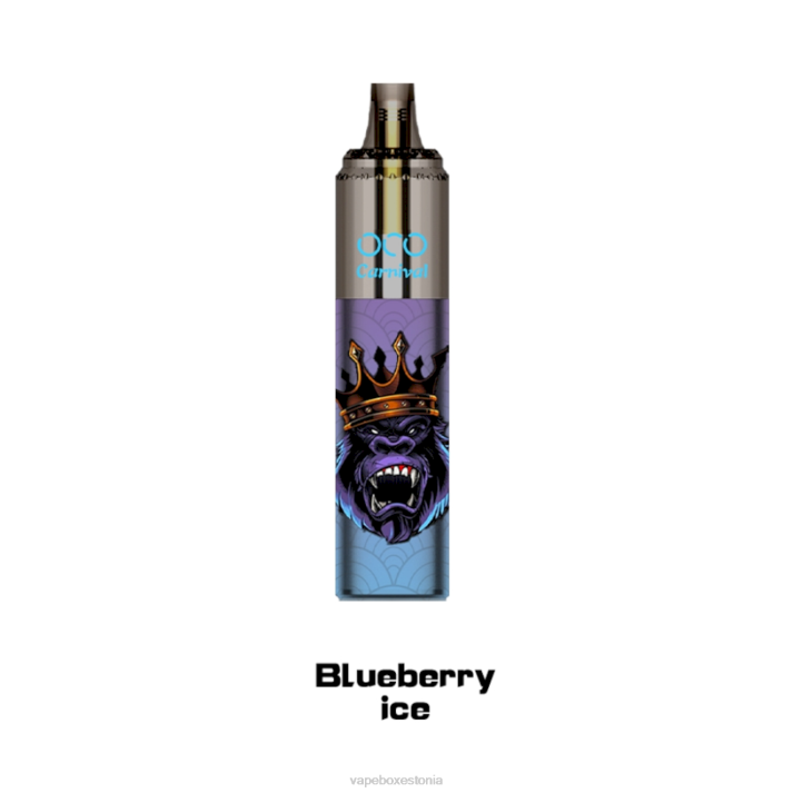 Vape Eesti - mustikajää 82LZ349 LAVIE OCO karneval 10000 pahvi