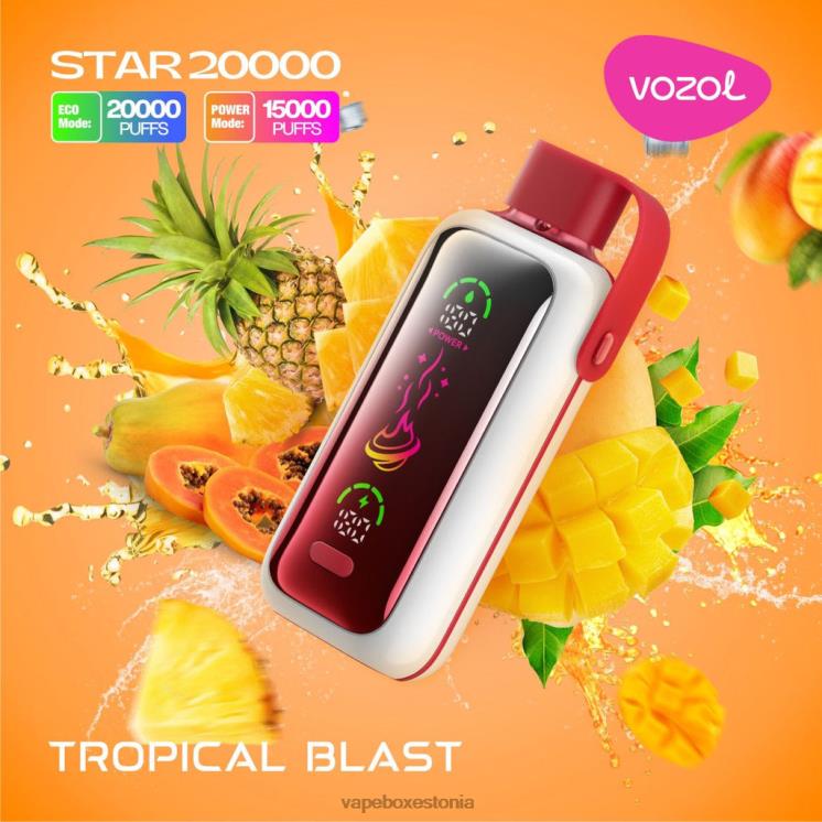 Vape Eesti - troopiline plahvatus VOZOL STAR 20 000 68H202