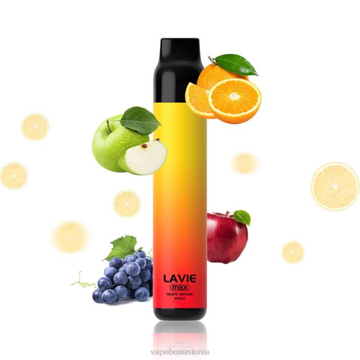Vape Eesti - viinamarja apelsin 82LZ280 LAVIE BAR 5000 pahvi – max