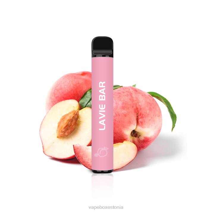 Vape Eesti - virsiku jää 82LZ325 LAVIE BAR 2% versioon 800 pahvi