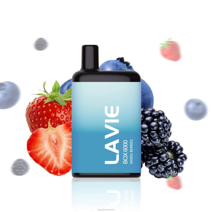 Vape Liquid - segatud marjad 82LZ203 LAVIE BOX 6000 pahvi