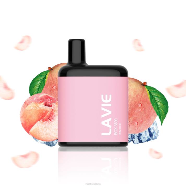 Vape Liquid - virsiku jää 82LZ209 LAVIE BOX 3500 pahvi